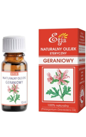 Olejek eteryczny geraniowy naturalny 10ml Etja