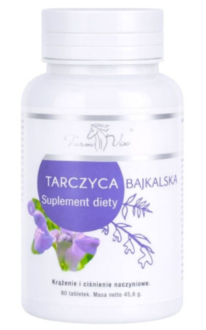 Bajkalina - Tarczyca Bajkalska - 80 tabletek - FARM-VIX