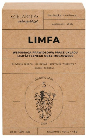 Limfa - herbatka ziołowa Fix 30x1,5g ZIELARZPOLSKI