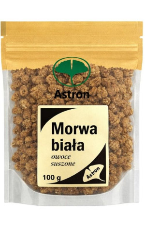 Morwa biała suszone owoce 100 g Astron