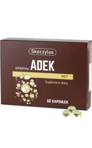 Skoczylas ADEK witaminy MCT 60 kapsułek miękkich