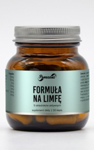 Panaseus Formuła na limfę 50 kapsułek