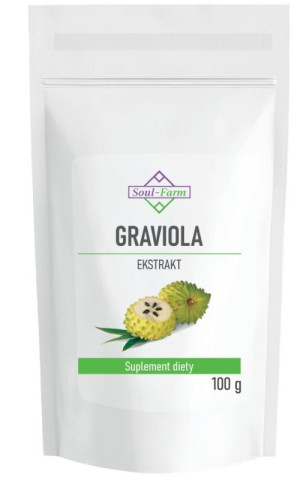 Graviola owoc ekstrakt 20:1, 100 g Soul-Farm