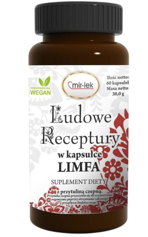 Limfa LUDOWE RECEPTURY 60 kapsułek MIR-LEK