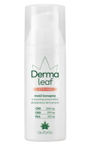 DermaLeaf STRONG maść konopna 50 g AUFORIA
