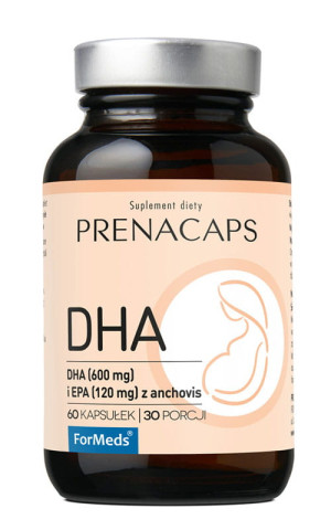 Prenacaps DHA 600 mg 60 kapsułek ForMeds