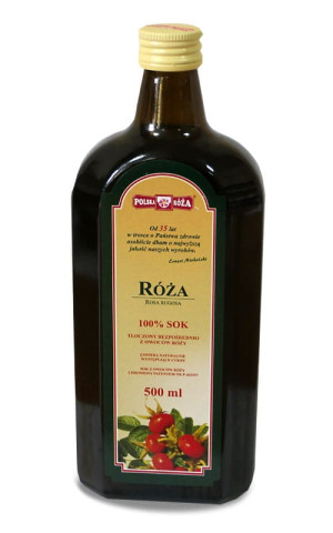 Róża sok 100% 500 ml Polska Róża