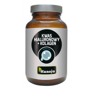 Kwas hialuronowy + Kolagen 250mg 60 kaps. Hanoju