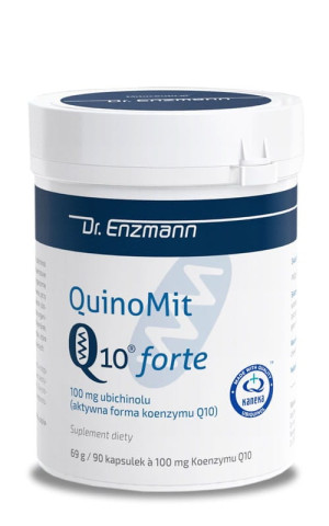 Mito-Pharma QuinoMit Q10 Forte 90 kaps. Ubichinol 100mg MSE dr Enzmann
