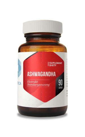 Ashwagandha - Witania Ospała - ekstrakt (90 kaps), Hepatica