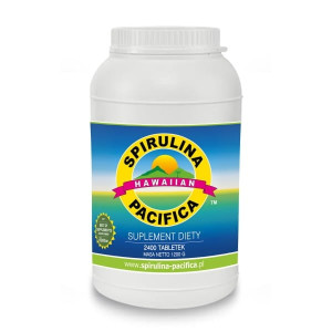 Spirulina Pacifica hawajska 2400 tabletek 500mg, Cyanotech