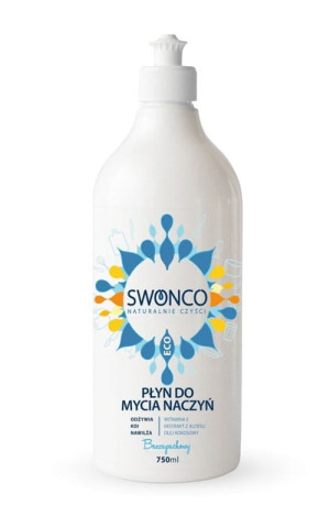 Bezzapachowy płyn do mycia naczyń, 750ml, Swonco
