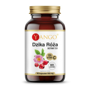Yango Dzika Róża - ekstrakt - 90 kapsułek