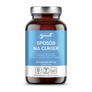 Panaseus Sposób na cukier 50 kapsułek
