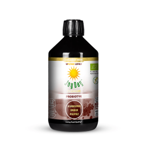 Bio Probiotyk Kurkuma Imbir Pieprz 500 ml, Joy Day