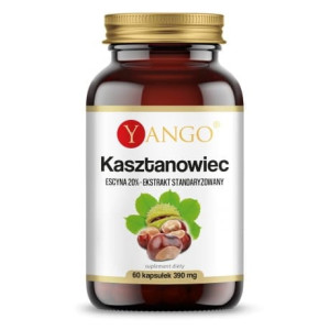 Yango Kasztanowiec - 20% escyny - 60 kapsułek