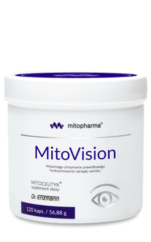 Mito-Pharma MitoVision MSE Dr Enzmann - wsparcie dla oczu - 120 kapsułek