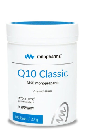 Mito-Pharma Koenzym Q10 classic MSE 100 kaps. DR Enzmann
