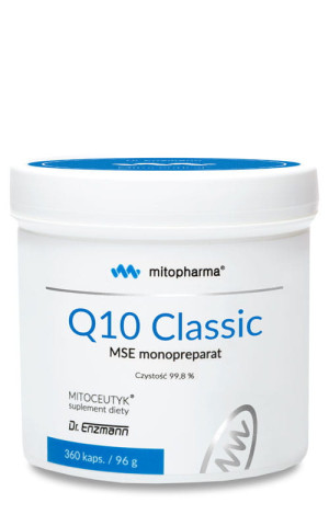 Mito-Pharma Koenzym Q10 Classic MSE 360 kapsułek Dr Enzmann