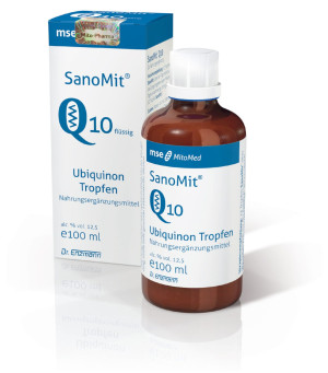 Mito-Pharma SANOMIT Q10 direkt MSE (Ubichinon) 100 ml Dr Enzmann