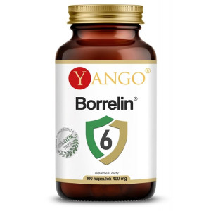 Yango Borrelin 6 - Czystek, Szczeć, Oregano, Vilcacora, OPC, Rdestowiec i Oxy Protect 100 kaps