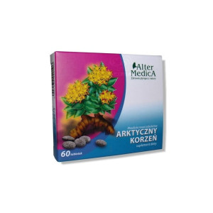 Arktyczny Korzeń. Różeniec górski. Rhodiola rosea L. 60 tabl. Alter Medica
