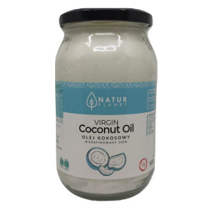 Olej kokosowy nierafinowany 900ml Natur Planet