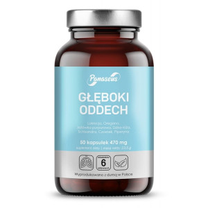 Panaseus Głęboki oddech 50 kapsułek