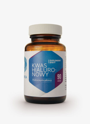 Kwas Hialuronowy niskocząsteczkowy 90 kaps. Hepatica