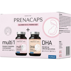 Prenacaps Multi 1 + DHA 60 kapsułek ForMeds