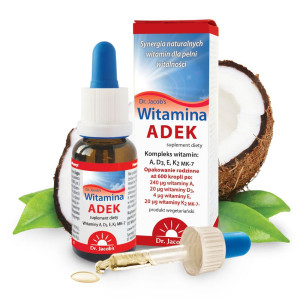 Witamina ADEK 20ml 600 porcji Dr. Jacobs