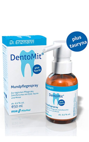 Mito-Pharma Dentomit spray 30ml MSE plus Tauryna, DR Enzmann