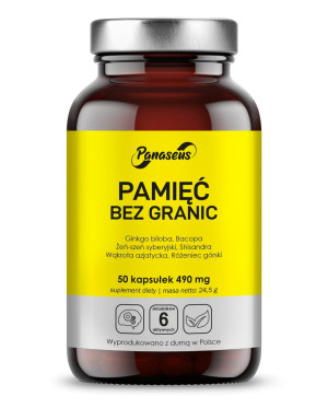 Panaseus Pamięć bez granic 50 kapsułek