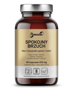 Panaseus Spokojny brzuch - 50 kapsułek