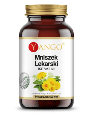 Yango Mniszek lekarski ekstrakt 10:1 500mg ( 90 kapsułek)