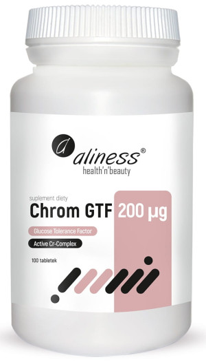 Aliness Chrom GTF Active Cr-Complex 200 µg 100 tabl