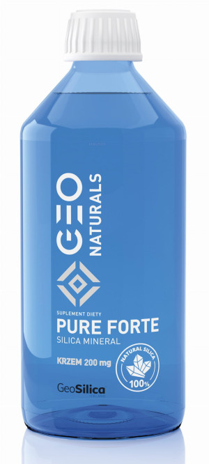 Geonaturals Pure Silica Forte - Krzem Forte 200 mg (500 ml) MedicaLine