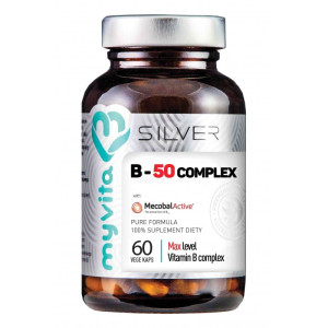 MyVita Witamina B50 Complex 60 kapsułek Silver