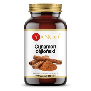 Yango Cynamon cejloński ekstrakt 10:1 (90kaps)