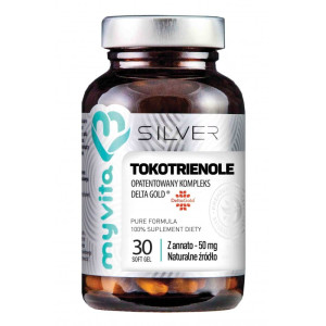 MyVita Witamina E Tokotrienole z Annato 50mg 30 kapsułek Silver