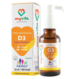 MyVita Witamina D3 Family krople 30ml