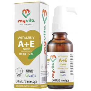 MyVita Witamina A + E FORTE krople 30ml