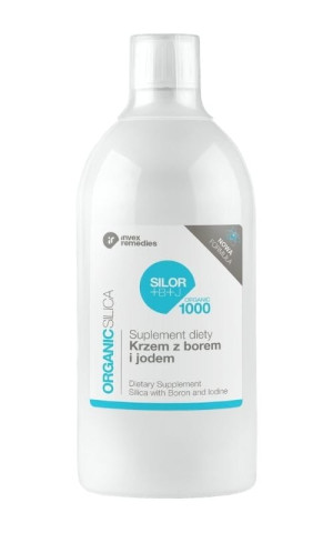 Silor+B+J ORGANIC Krzem z Borem i Jodem 1L Invex Remedies