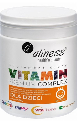 Aliness Premium Vitamin Complex dla dzieci proszek 120 g