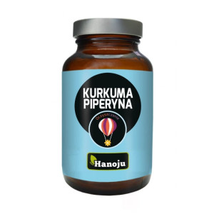 Kurkuma + Piperyna (90 kaps.) Hanoju