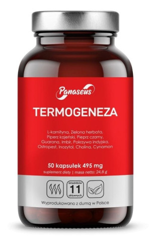 Panaseus Termogeneza - 50 kapsułek