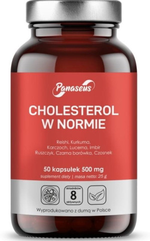 Panaseus Cholesterol w normie 50 kapsułek