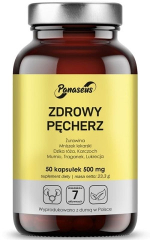 Panaseus Zdrowy pęcherz 50 kapsułek