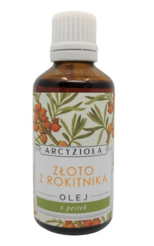 Olej z pestek rokitnika 50 ml Złoto z rokitnika