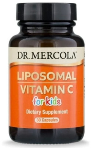 Dr Mercola | Witamina C Liposomalna dla Dzieci | 30 kapsułek